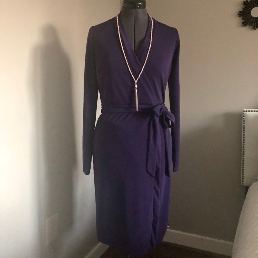 Like New! Limited wrap dress